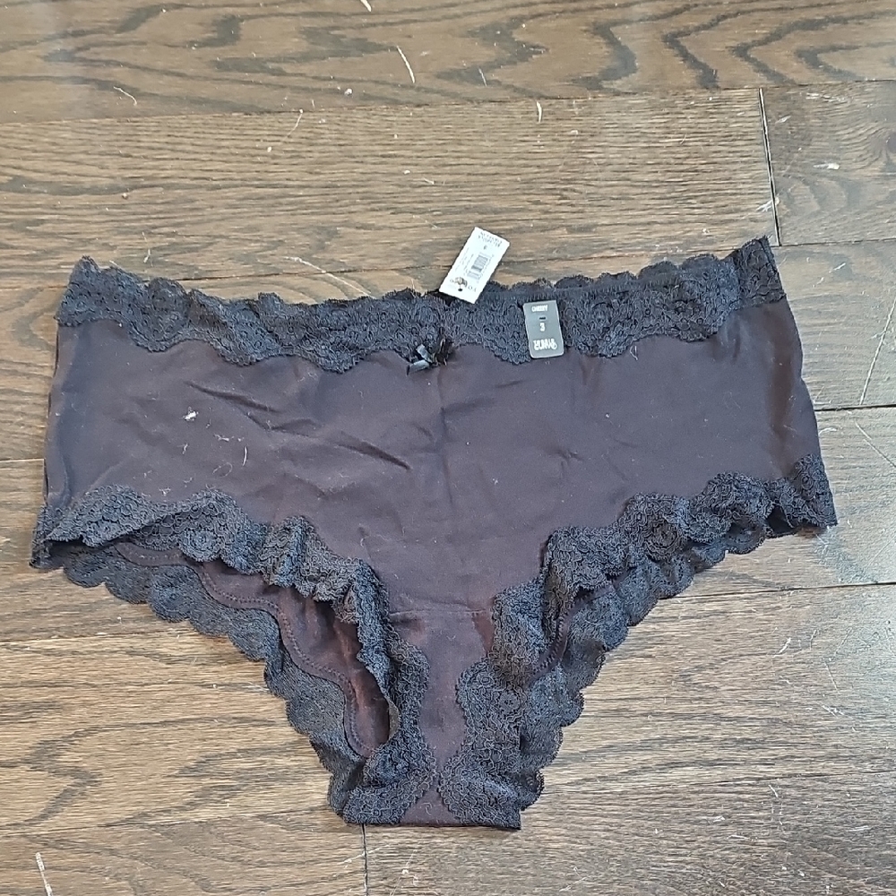 torrid Black Lace Trim Panty